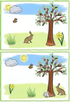 Vorschau - Spiele - Sprachförderung im Frühling: Was fehlt? (DaZ/DaF) - Seite 2