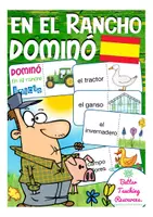 Aperçu - Jeux - en el campo DOMINO Espagnol - Page de couverture