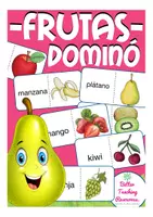 Aperçu - Jeux - frutas DOMINO juego Espagnol - Page de couverture