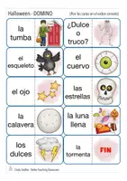 Aperçu - Jeux - HALLOWEEN DOMINO juego Espagnol - Page 3