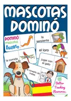 Aperçu - Jeux - mascotas Domino Espagnol - Page de couverture