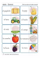 Aperçu - Jeux - otoño juego Domino Espagnol - Page 2