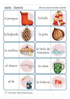 Aperçu - Jeux - otoño juego Domino Espagnol - Page 3