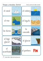 Aperçu - Jeux - paisajes y naturaleza DOMINO Espagnol - Page 3