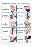 Aperçu - Jeux - profesiones domino Espagnol - Page 2