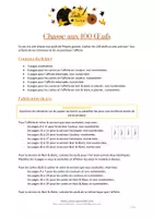 Aperçu - Apprentissages en autonomie - Chasse aux 100 œufs pour Pâques - Page 1