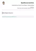 Vorschau - Unterrichtsreihen - Unteschied von Covid-19 und Grippe - Homeschooling - Seite 1