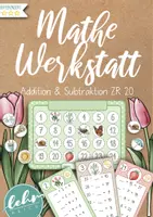 Vorschau - Unterrichtsreihen - Mathewerkstatt Frühling - Addition & Subtraktion im Zahlenraum 20 - Deckblatt
