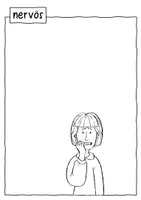 Vorschau - Arbeitsblätter - Nervosität / nervös (sein) - Gefühle erkunden mit Sketchnotes - Seite 1