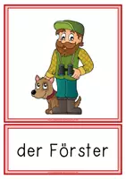 Vorschau - Arbeitsblätter - lautgetreues Miniheft Wald (inkl. Sticker und Tafelbildkarten) - Seite 1