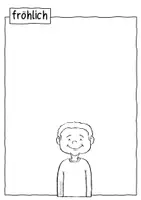 Vorschau - Arbeitsblätter - FRÖHLICHKEIT / fröhlich - Gefühle kreativ erkunden - Sketchnotes - Seite 1
