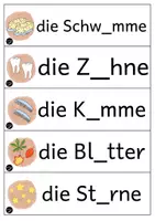 Vorschau - Bildkarten - Tafelkarten| äu/eu und ä/e | Strategie Ableiten - Seite 2