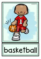 Vorschau - Poster - Sports | Tafelkarten Englisch | 26 Bildkarten zum Wortschatztraining - Seite 3