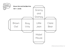 Vorschau - Spiele - Brown Owl and the Bee Hive - VOCABULARY DICE - Seite 3