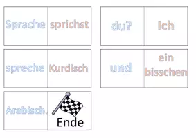 Aperçu - Jeux - Domino "sich vorstellen" allemand - Page 2