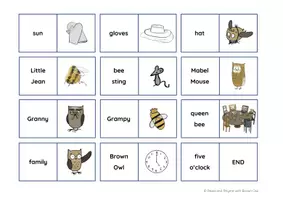 Aperçu - Apprentissages en autonomie - Brown Owl and the Bee hive - DOMINOES - Page 2