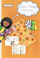 Vorschau - Spiele - Board Game/ Würfelspiel: School Things - Deckblatt