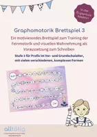 Vorschau - Spiele - Materialpaket Graphomotorik-Brettspiele Stufe 1-3 - Seite 1