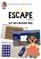 Vorschau - Präsentationen/Tafelbilder - Digitaler Escape Room: lokale Präpositionen - mit Genially-Link - Deckblatt