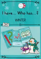 Vorschau - Spiele - I have... Who has...? | Winter | Lesespiel Englisch - Deckblatt