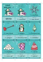 Vorschau - Spiele - I have... Who has...? | Winter | Lesespiel Englisch - Seite 2