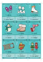Vorschau - Spiele - I have... Who has...? | Winter | Lesespiel Englisch - Seite 3