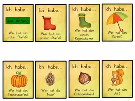 Vorschau - Spiele - Herbst Lesespiel: Ich habe, wer hat? - Seite 2
