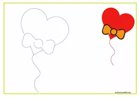 Aperçu - Matériel pour travaux manuels / dessin - Coloriage saint-valentin - Page 2