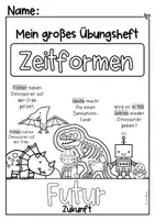 Vorschau - Arbeitsblätter - Zeitformen der Verben I Futur (Zukunft) - Seite 1