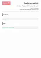 Vorschau - Test - Deutsch - Probearbeit Wörterbuch Klasse 5/6 - Seite 1