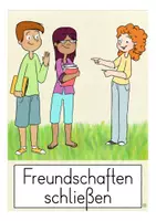 Aperçu - Présentation / Support pour le tableau - Bildkarten Freundschaft Deutsch / Allemand - Page 2