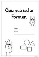 Vorschau - Arbeitsblätter - Arbeitsheft Geometrische Formen - Mathe Klasse 2 - Seite 1