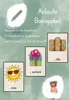 Vorschau - Fördermaterial/Inklusion - Materialpaket "Anlautkarten" - Deckblatt