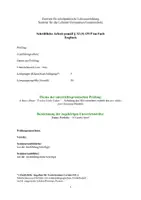 Vorschau - Stundenentwürfe - UPP Englisch "A Story about Twelve little cakes" - Hörverstehen - Deckblatt