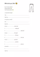 Vorschau - Arbeitsblätter - I like - I don't like - 1. Lernjahr - Seite 1