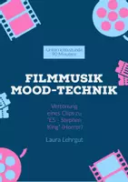 Vorschau - Arbeitsblätter - Filmmusik Mood Paraphrasierung anhand von "Es" by Stephen King - Musikpraxis - Deckblatt
