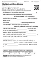 Vorschau - Arbeitsblätter - Arbeitsblätter "Cherokee" + Lösung & MP3 + - Deckblatt