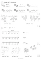 Vorschau - Test - Mathequiz - Klasse 1 - Addition/ Subtraktion ZR 10 - Seite 3