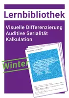 Vorschau - Arbeitsblätter - 18 lerndidaktische Arbeitsblätter (WINTERSET) - Deckblatt