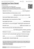 Vorschau - Arbeitsblätter - Lernplakat + Arbeitsblätter "Eldorado" + Lösung & MP3 + - Seite 1