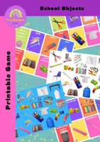 Vista previa - Unidades / Secuencias / Situaciones de Aprendizaje - Game What object is hidden? School Objects Edition - Portada