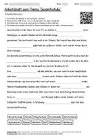 Vorschau - Arbeitsblätter - Arbeitsblätter "Gesamtschule" + Lösung & MP3 + - Deckblatt