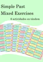 Vista previa - Juegos / Gamificación - Actividades en tándem Simple Past Mixed Exercises - Inglés - Portada