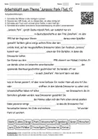 Vorschau - Arbeitsblätter - Lernplakat + Arbeitsblätter "Jurassic Park" + Lösung & MP3 + - Seite 2