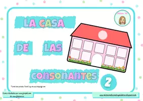 Vista previa - Juegos / Gamificación - La casa de las consonantes 2 - página 1