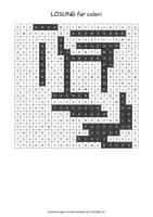 Vista previa - Hojas de trabajo - Cerca puzzle colori "Sopa de letras" italiano - página 1