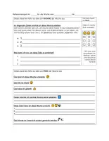 Vorschau - Arbeitsblätter - Reflexionsheft EVERLING Inlay Bögen - Deckblatt