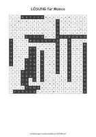 Vista previa - Hojas de trabajo - Cerca puzzle música "Sopa de letras" italiano - página 1