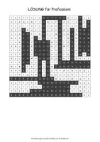 Vista previa - Hojas de trabajo - cerca puzzle Professioni "Sopa de letras" italiano - página 1