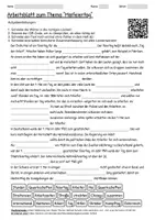 Vorschau - Arbeitsblätter - Arbeitsblätter "Maifeiertag" + Lösung & MP3 + - Deckblatt